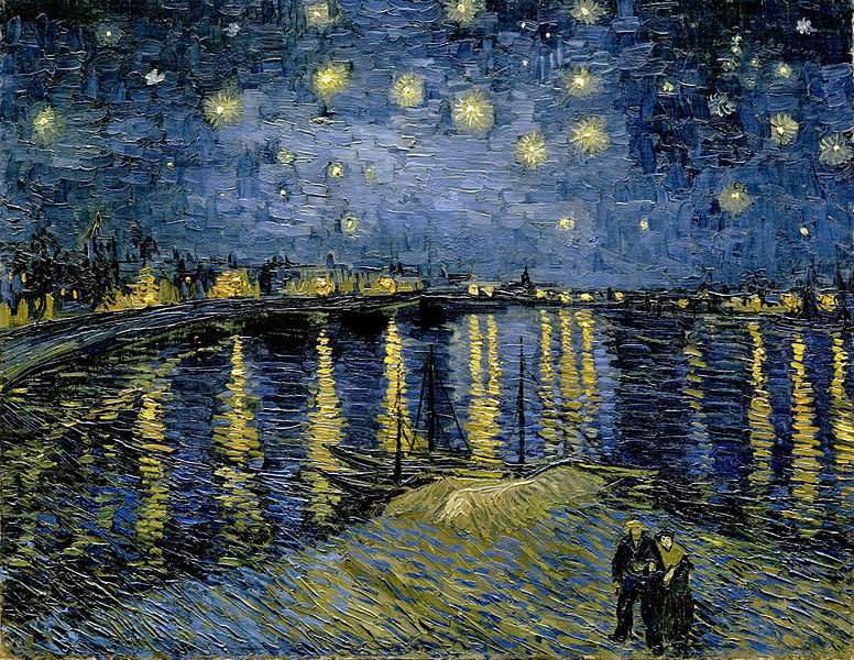 Vincent van Gogh – Starry Night Painitng Canvas Print wall home Decor