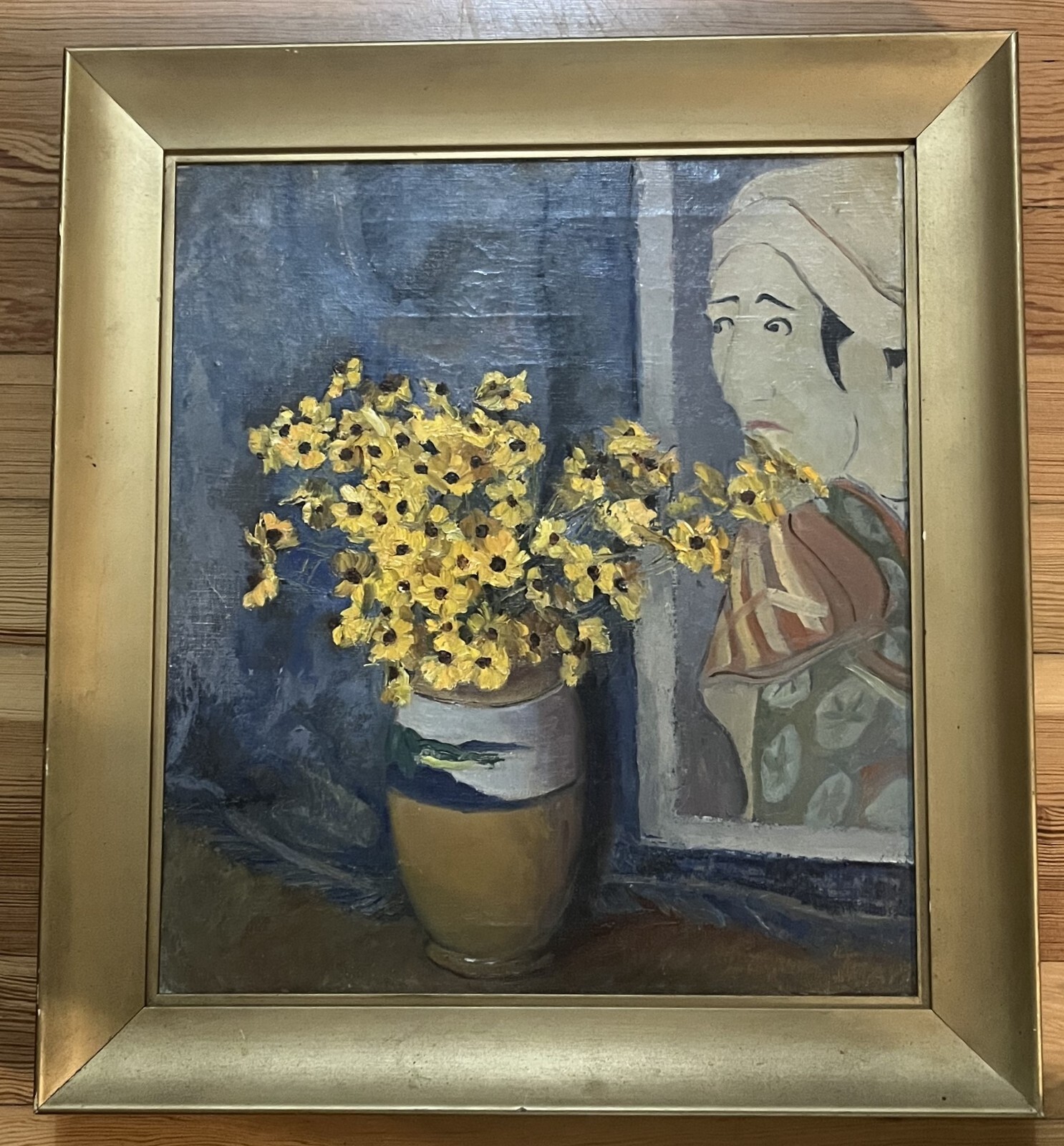 Listed Early Oklahoma, Texas, Louisiana and California artist – Oil painting