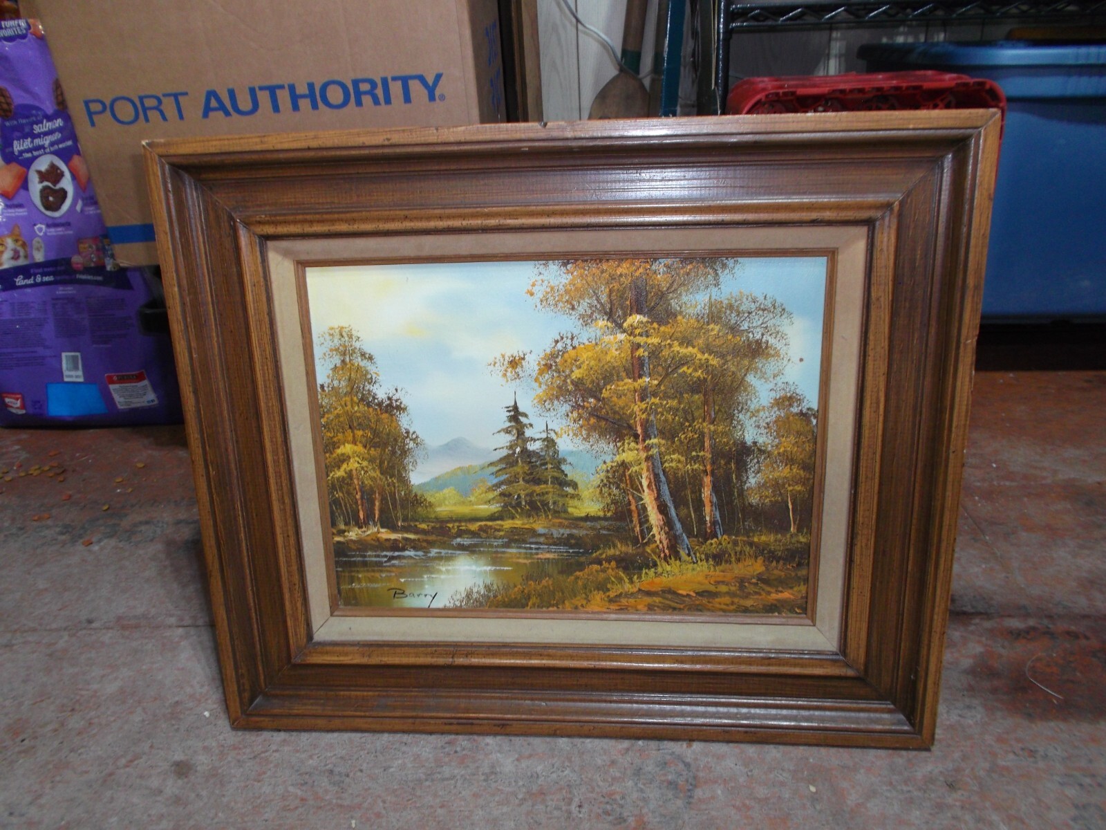 Original Vintage Oil Painting – Framed – Signed by the artist