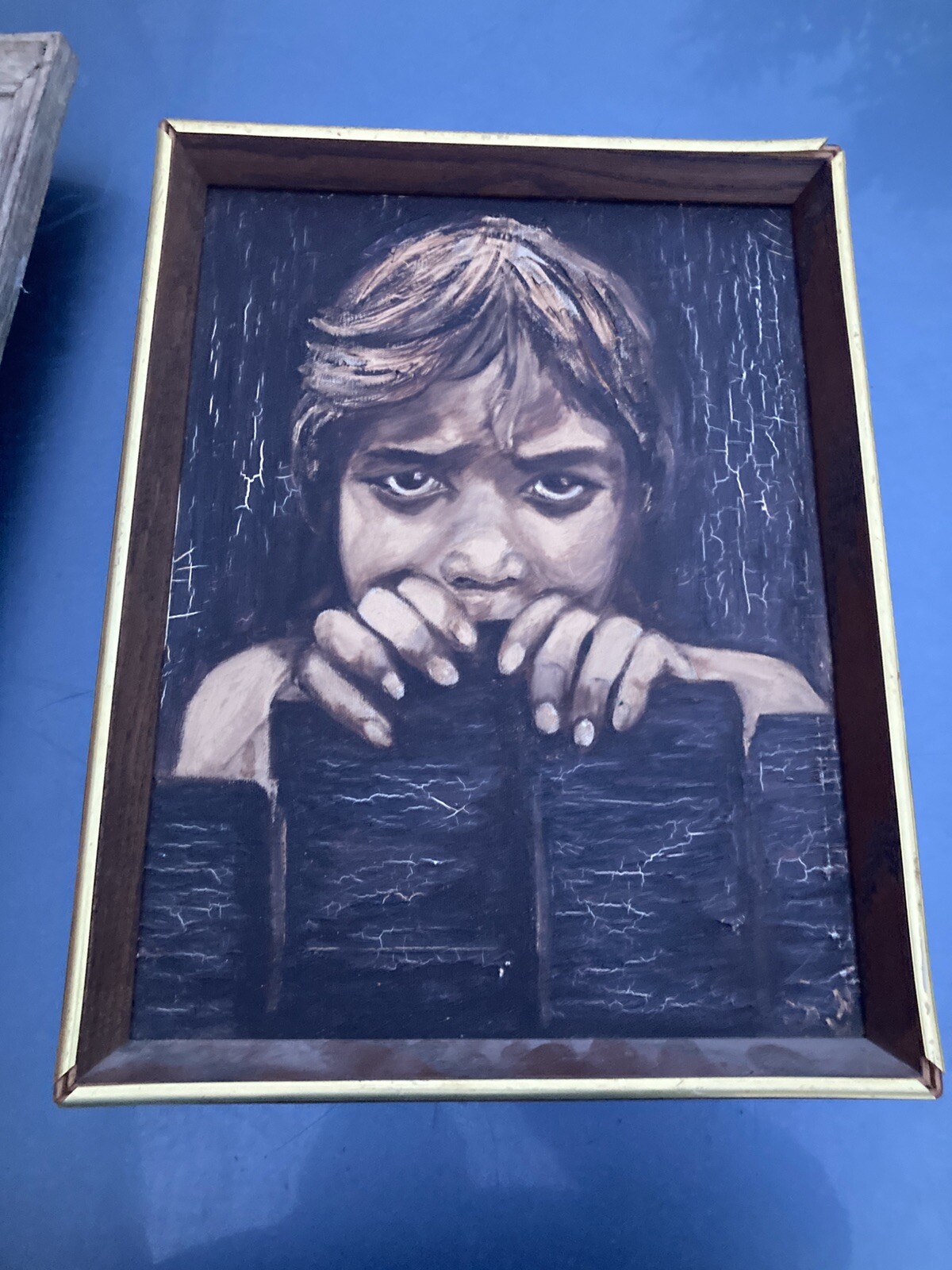 Antique Framed Oil Painting on Canvas 17”x 13”in