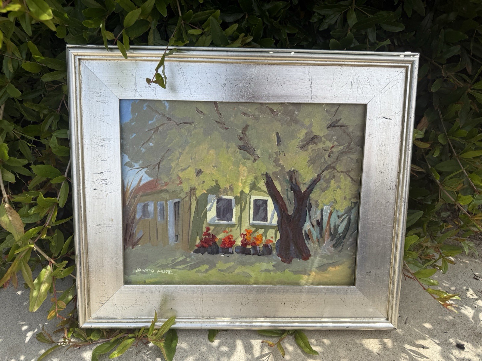 HOWARD LAYTE (1931-2014), Original Oil On Board Painting Art 14” X 11”