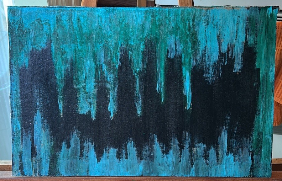 Emerge (Abstract Original Acrylic)