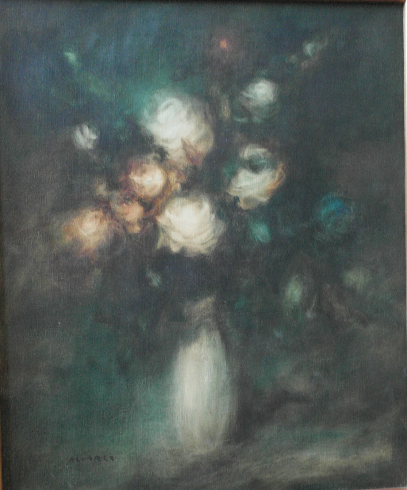 LUIS ALVAREZ Oil on canvas v1485