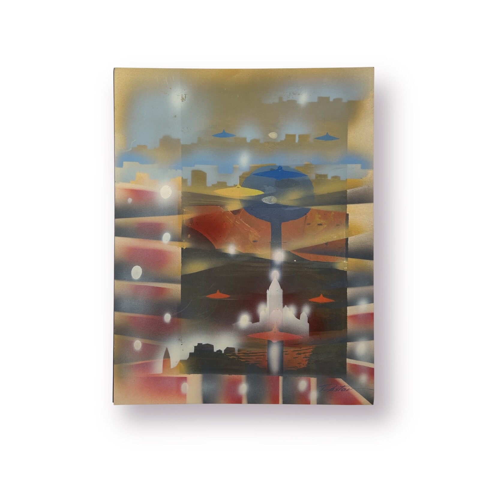 PASTOR PEREZ. Painting. Contemporary. Cuban Art. Collectable. Decorative art.