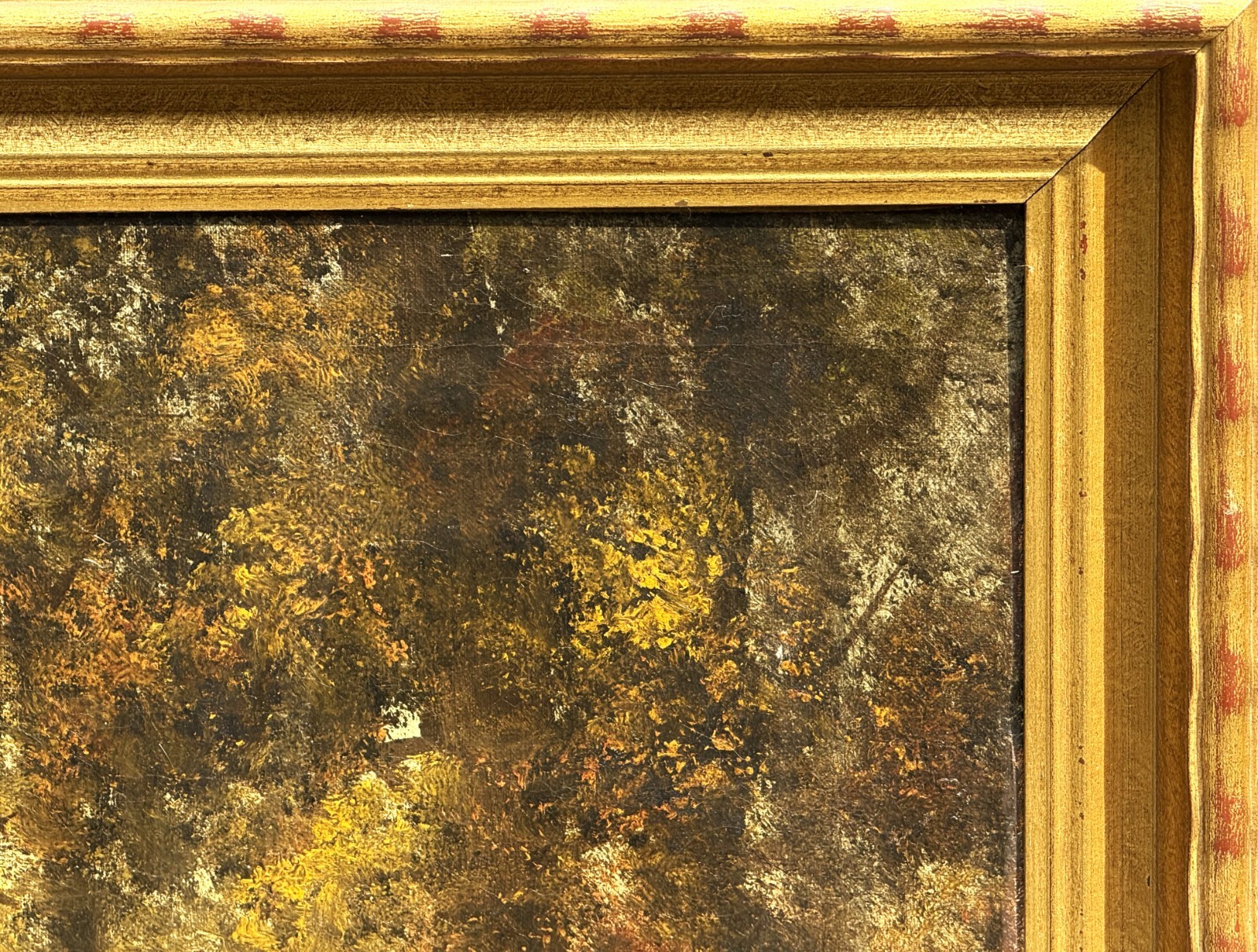 ANTQ Early 20th C Original Continental School O/C Wooded Landscape, Signed (?)!