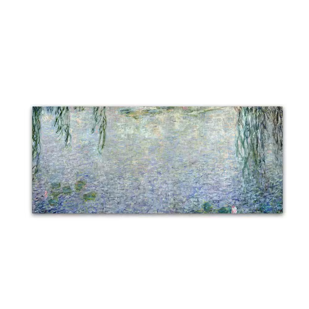 20 In. X 47 In. Water Lilies Morning II Canvas Art