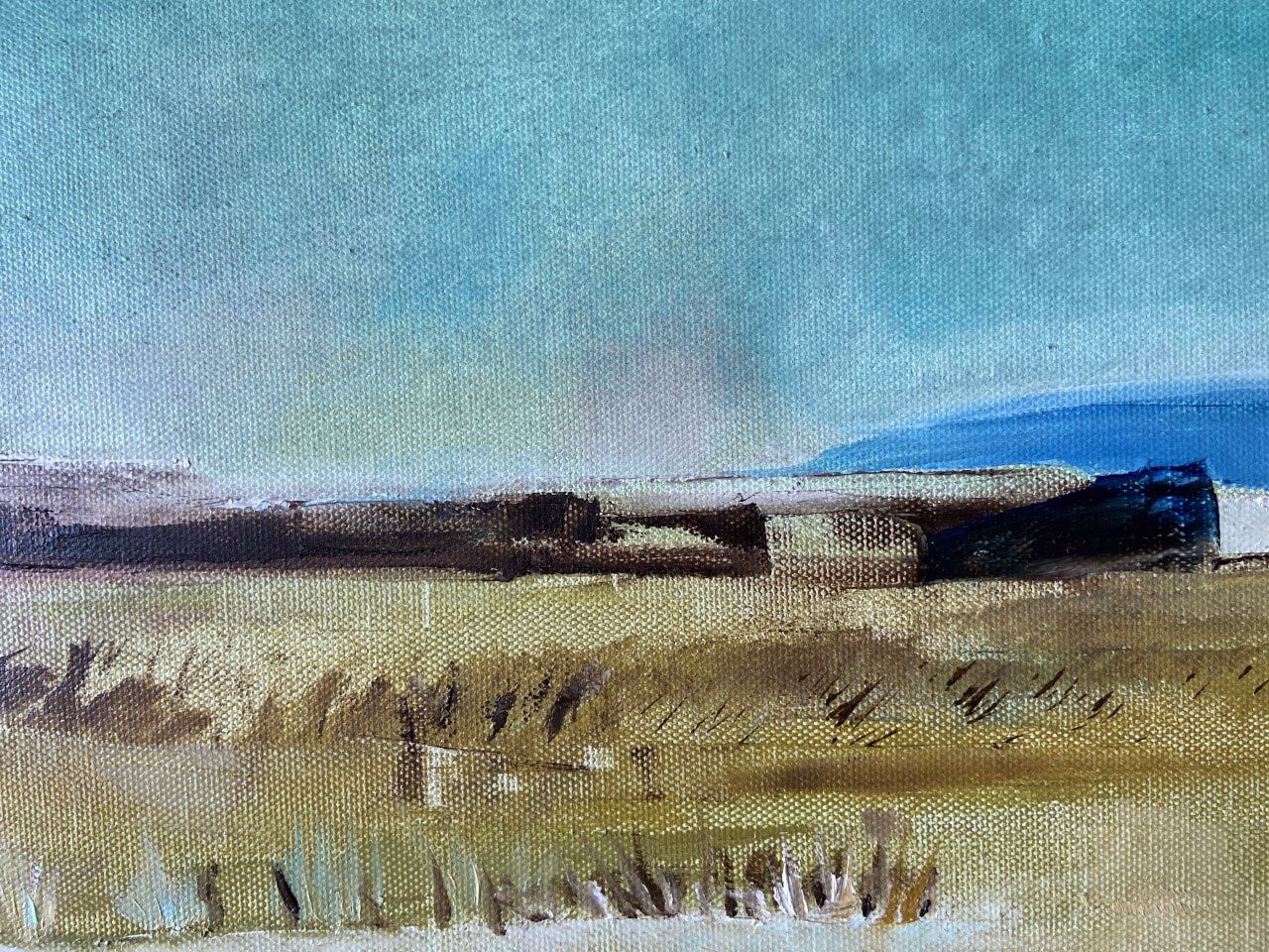 Chiseled Mesa by James Dick | Impressionist | Oil Painting | Landscape