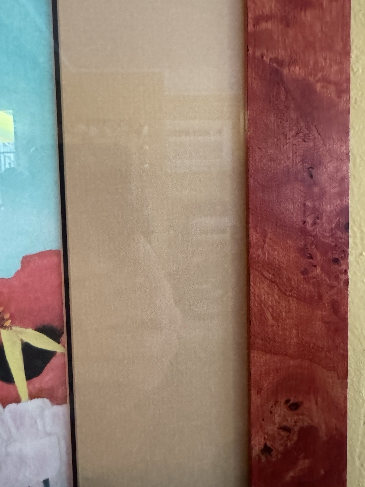 BJ Briner – Taos Artist – Casa de Los Flores – Framed Oil Pencil Paper Painting