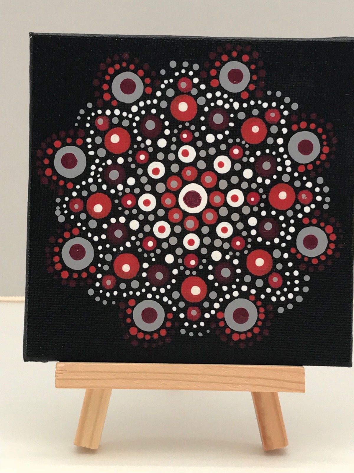 Hand painted canvas board