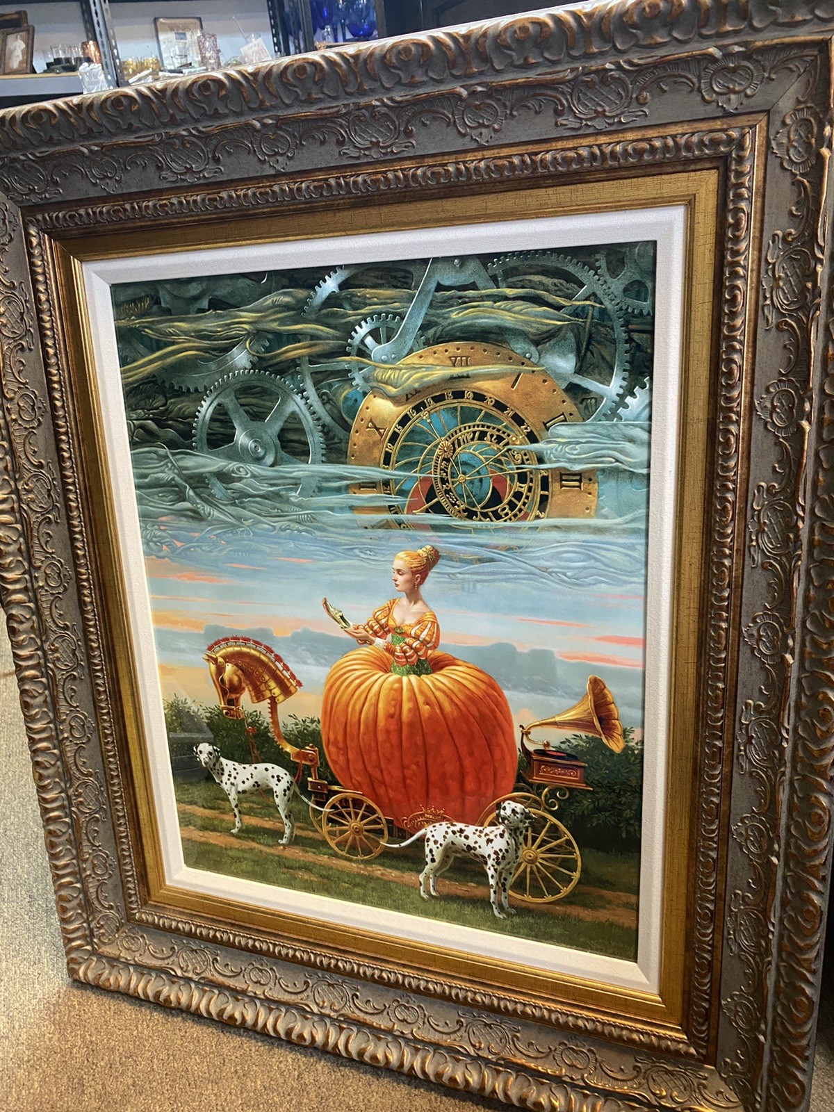 Michael Chavel – TIME TO BE A QUEEN 29 3/4 X 34 1/2