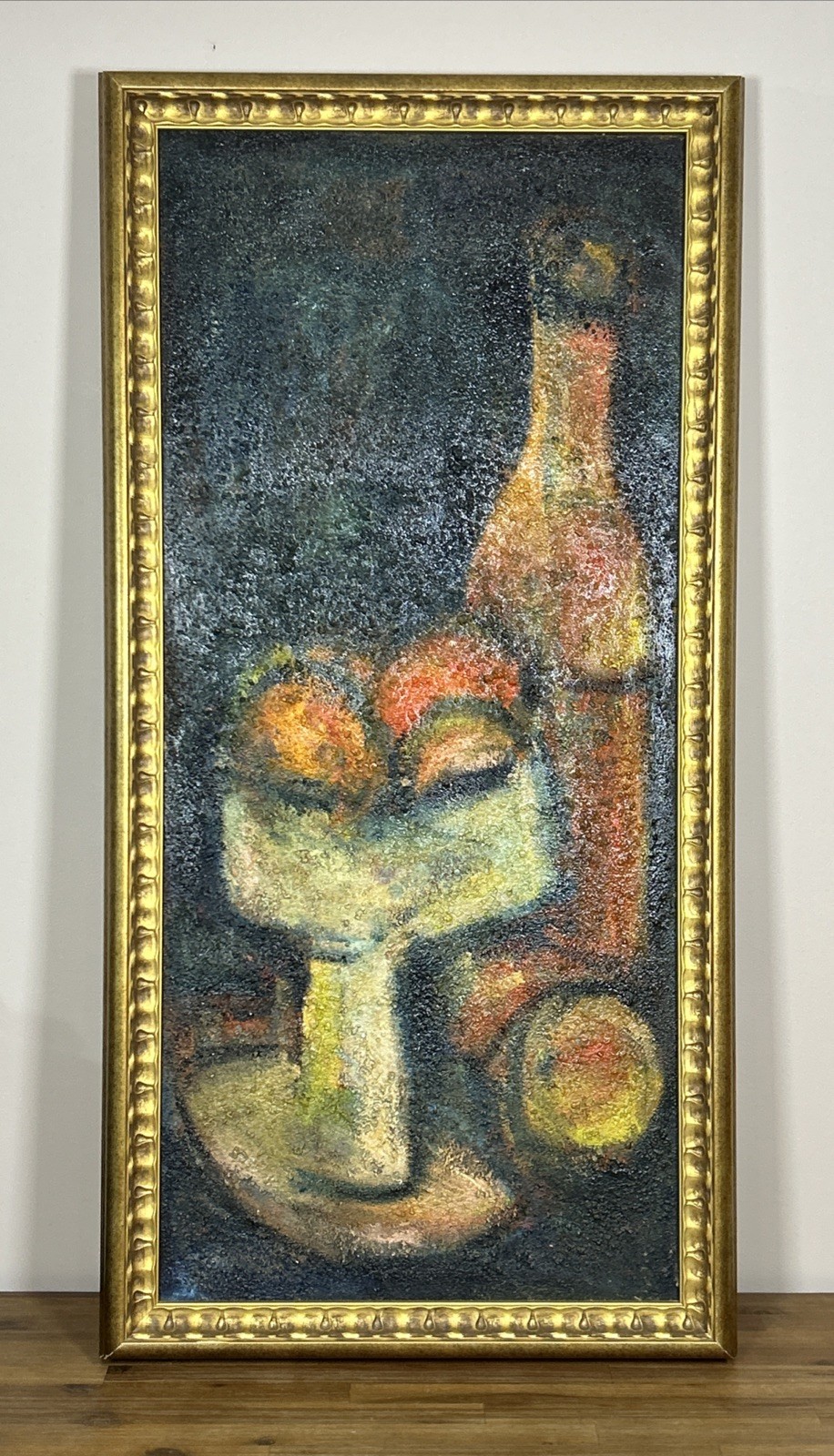 Richard «Dick» Hay 1942-2020 Indiana Heavy Impasto Oil Canvas MCM Still Life ’63