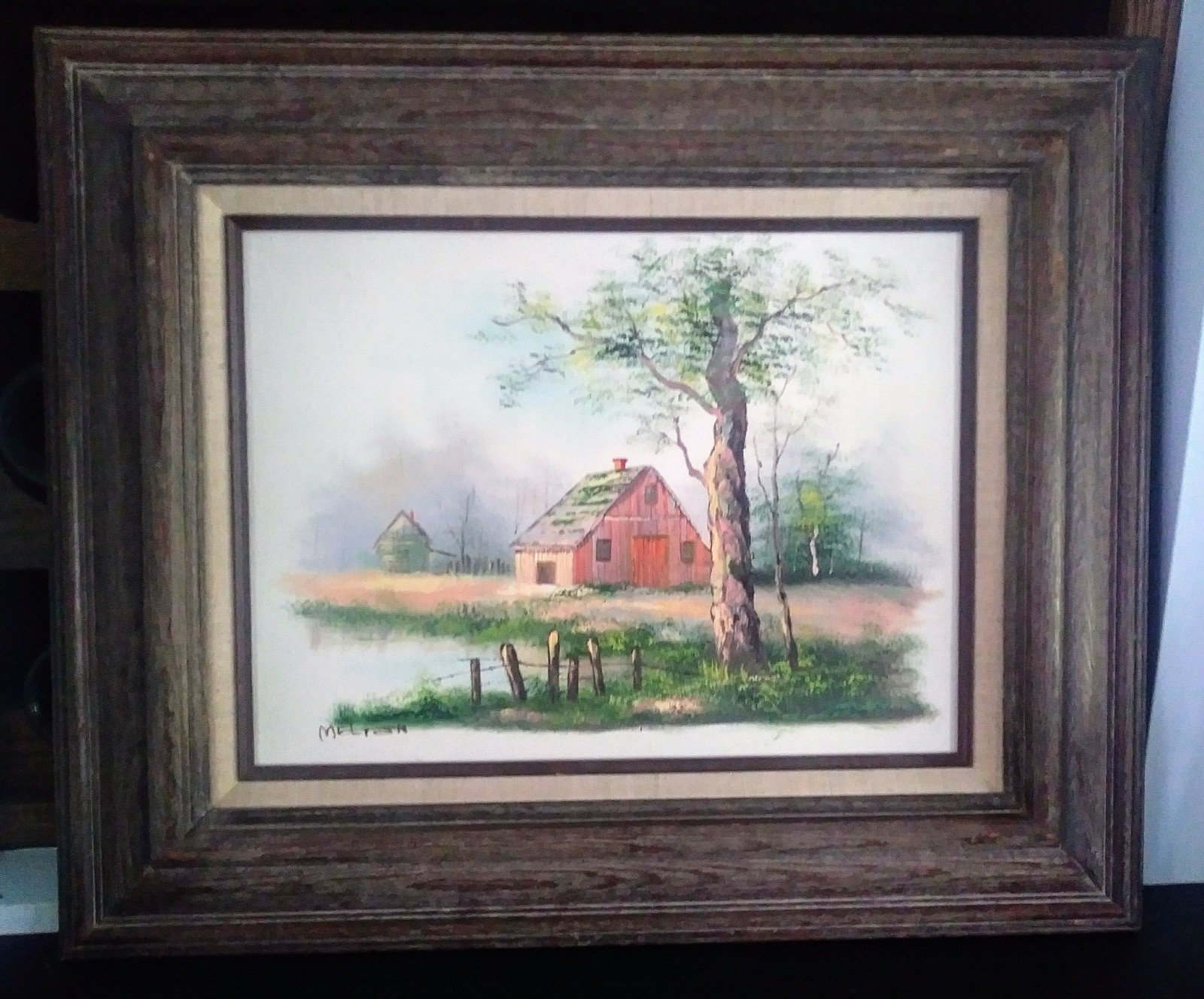 Melton Original Oil on Canvas Painting