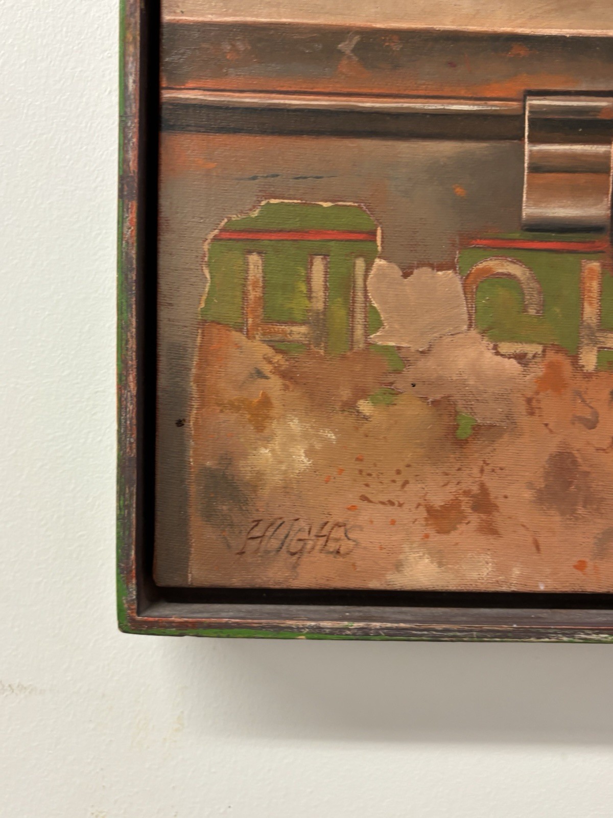 Manuel Hughes, Still Life, ca. 2007 trompe l’oeil Painting African American