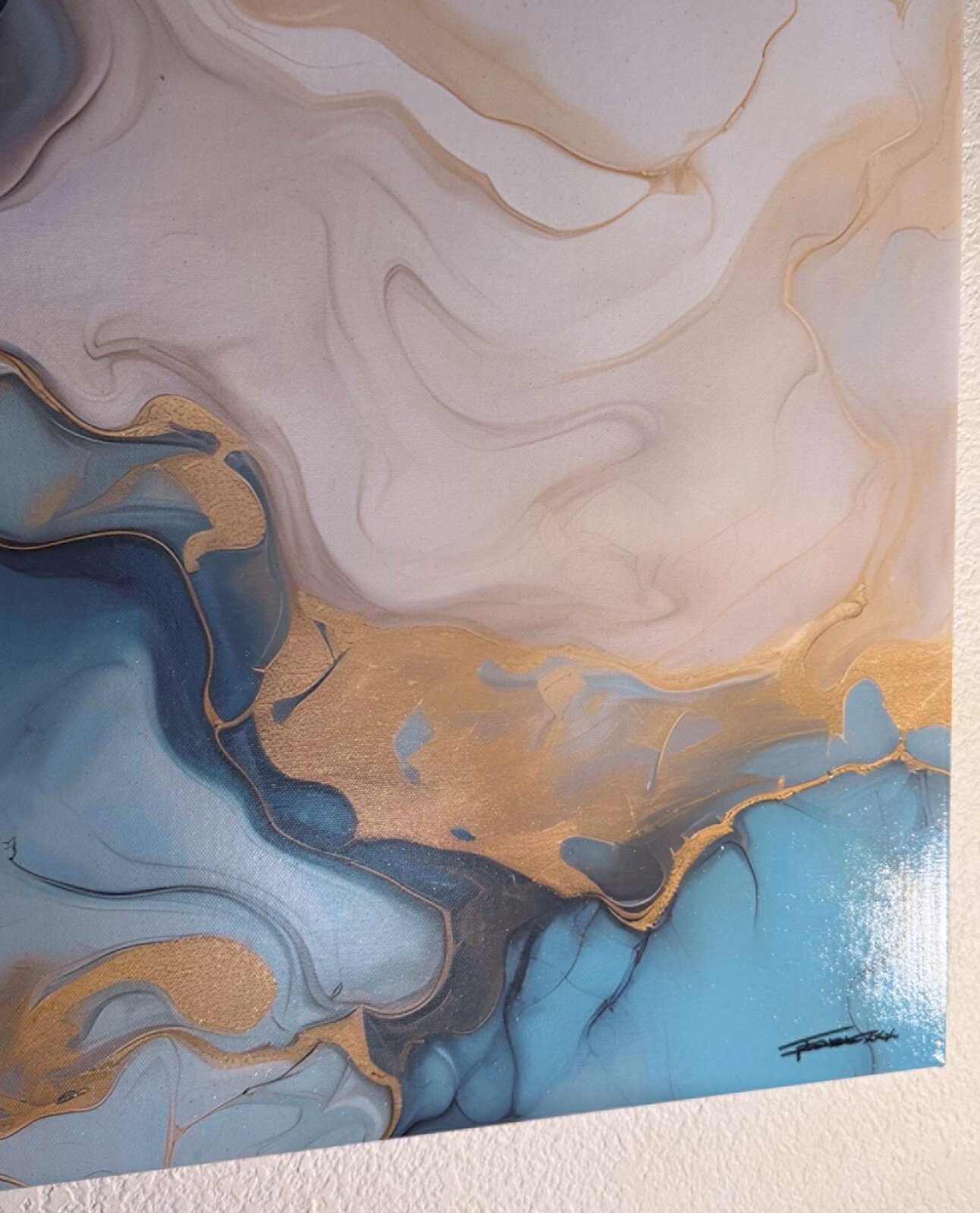 Large Canvas Painting, Modern Canvas wall art, Abstract Artwork