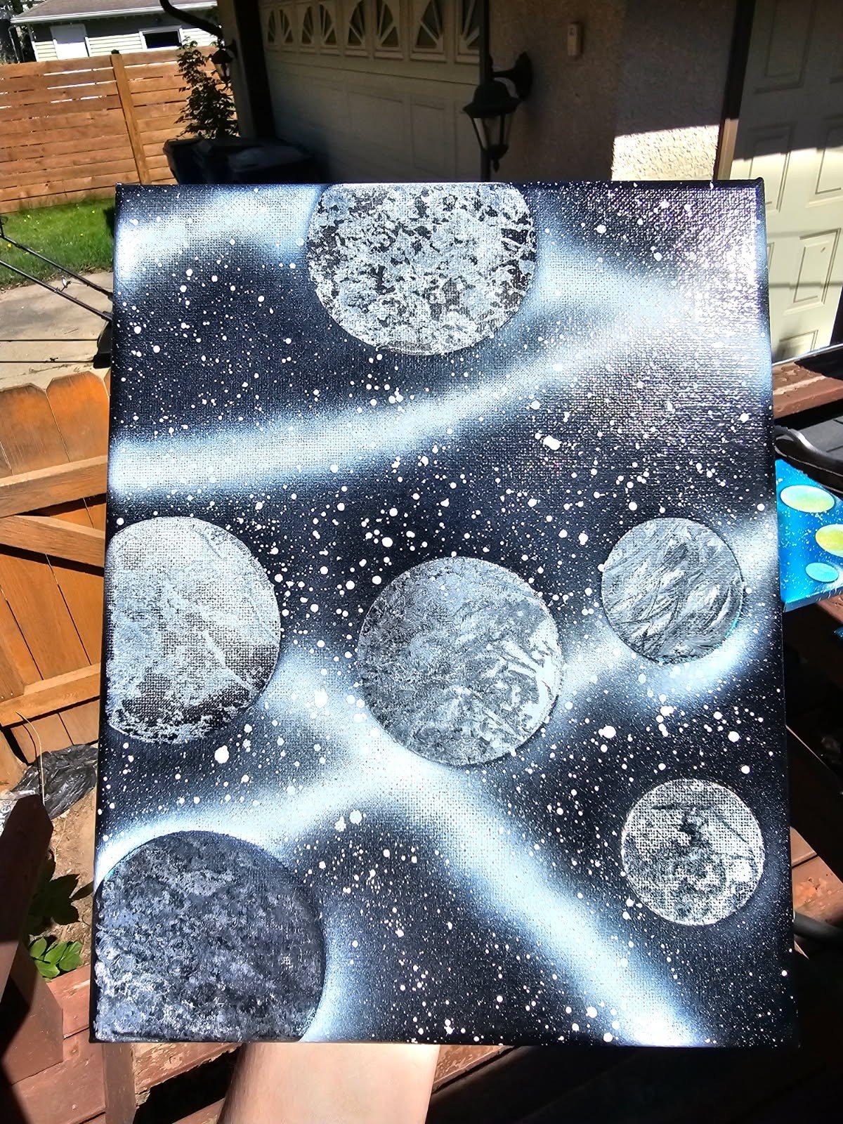 Galaxy Space Painting