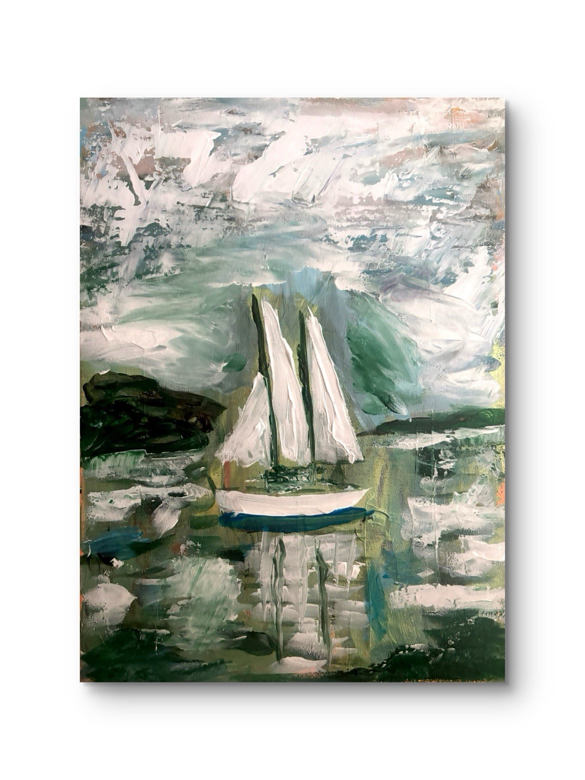 Take Away Canvas Original Wall Art 11×14 Home Decor Signed Unframed Brand New