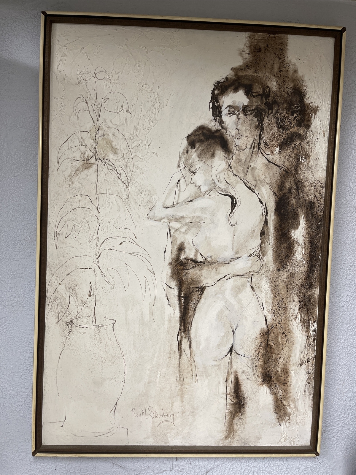 Roy M Steinberg Naked Woman and Man