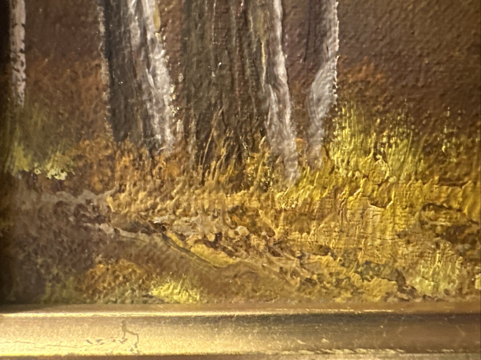 Original “Sullivan” LANDSCAPE MOUNTAIN &RIVER OIL PAINTING SIGNED
