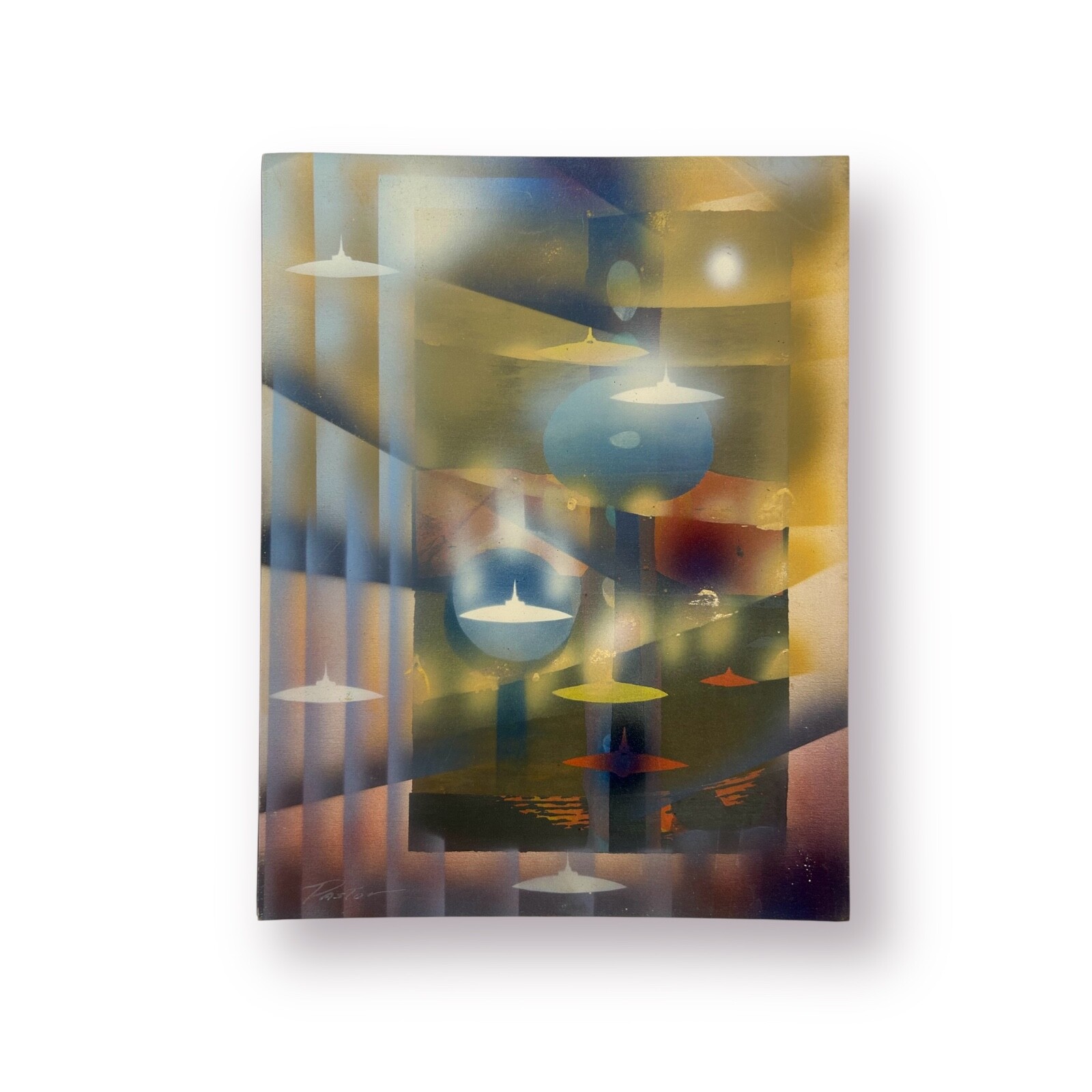 PASTOR PEREZ. Painting. Contemporary. Cuban Art. Collectable. Decorative art.