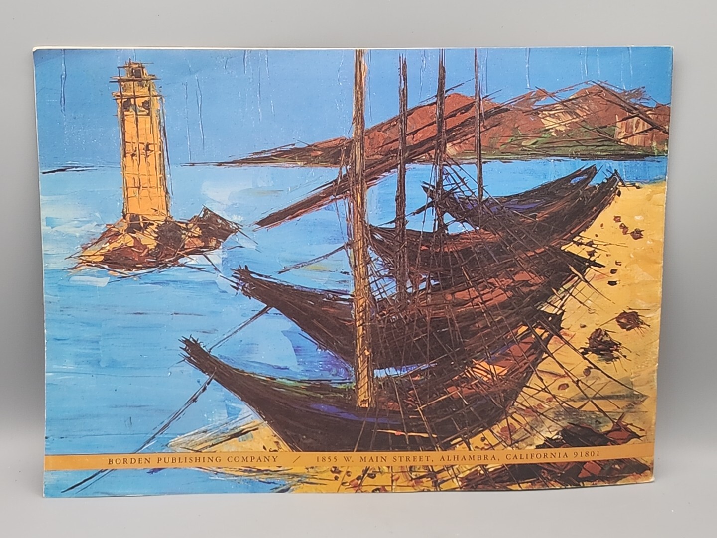 Modern Approach Series Painting Landscape Seascapes Vintage Art Book