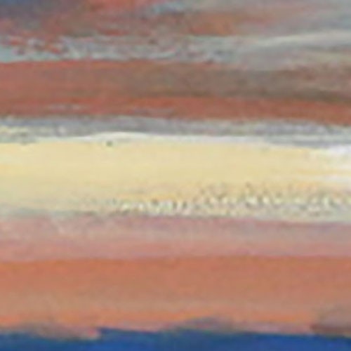 LANDSCAPE Oil painting contemporary 8×8 UKRAINE