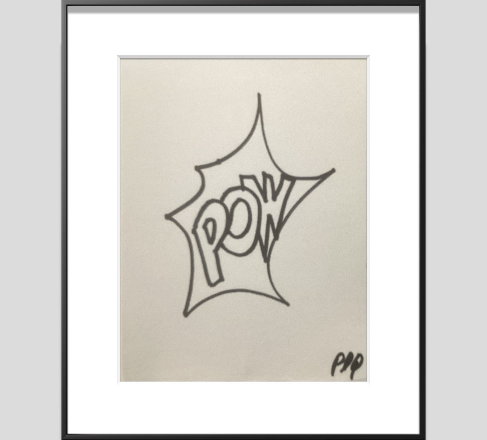 PDQ Artist Original Paintings Cartoon Art Abstract Realist Marker Ink 4×6 Paper