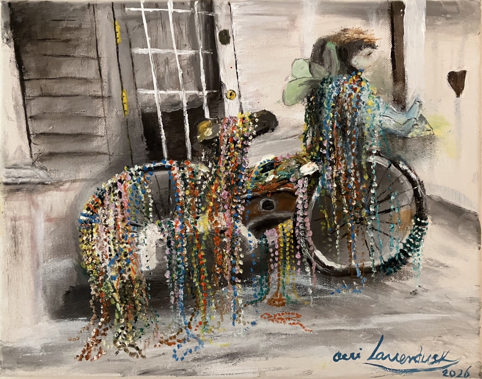 Original Oil Painting «Key West» 11×14″ on Canvas