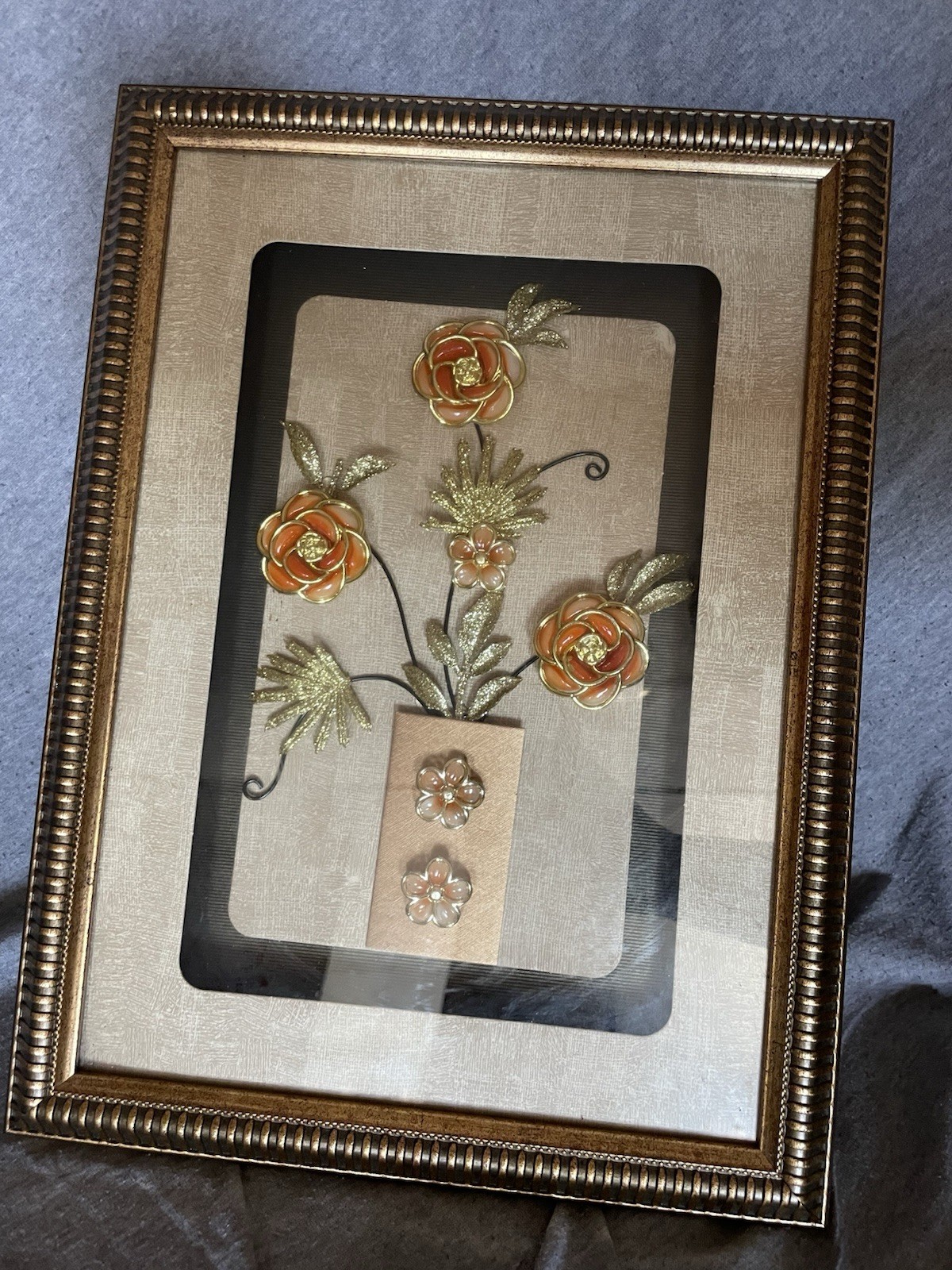 Floral Art Frame Pic Of Flowers