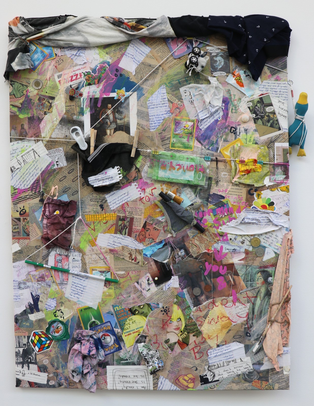 Layers* on Tan (2018), Vincent Chorabik, Mixed Media on Canvas, Painting*