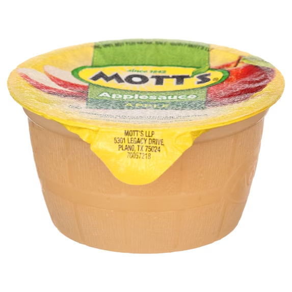 Mott’s Applesauce, 4 Ounce Cups, 18 Count