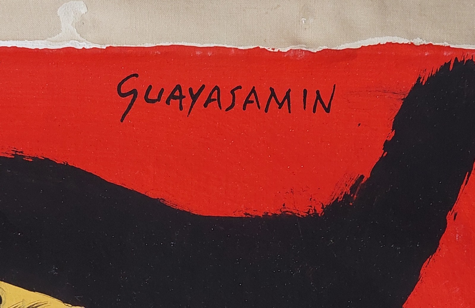 Oswaldo Guayasamín Signed Expressionist Oil Painting on Canvas – Ecuadorian Art