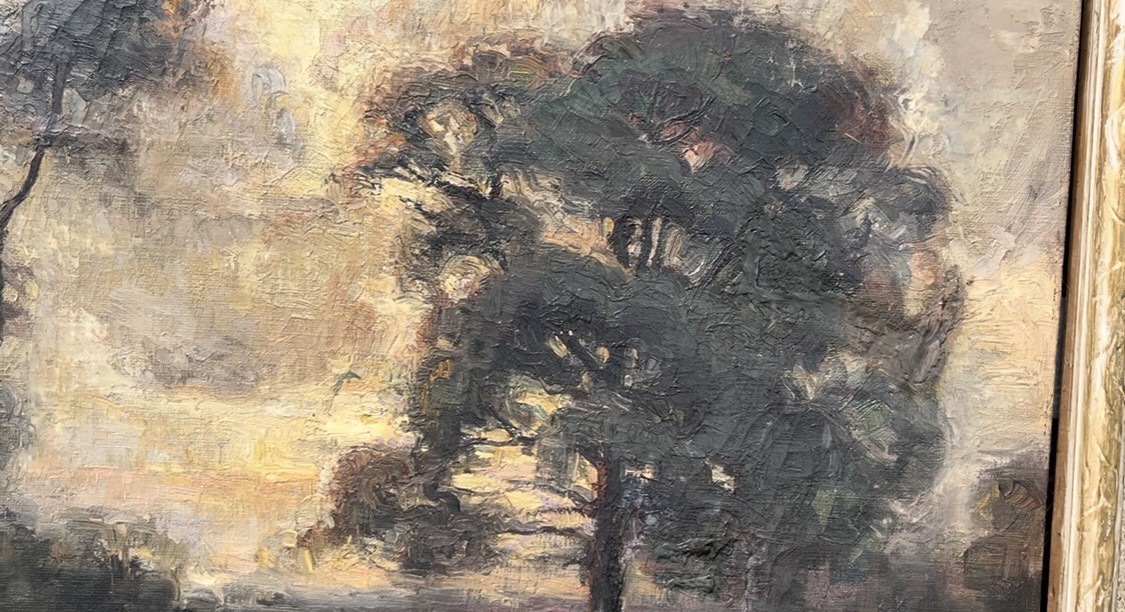 June Ruteledge, 1950’s, “Summer In The Marsh,” 32×36”