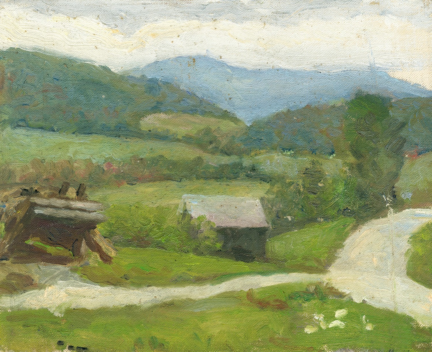 Helen DuMond (NY,CA,OR,1872-1968) oil painting 152699