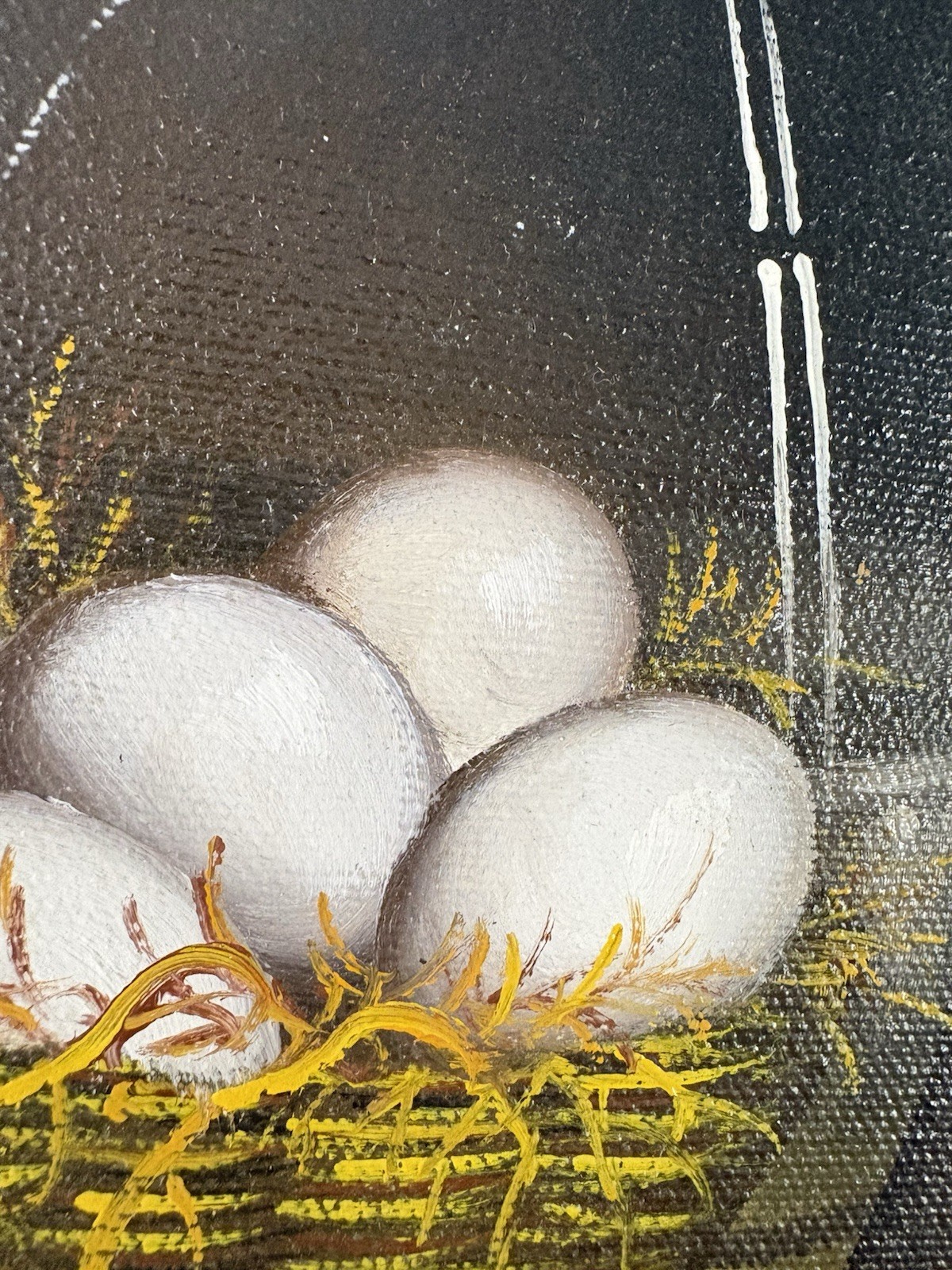 De Mazia Still Life Oil Painting Framed Eggs Bottle Apple Signed Barnes Method