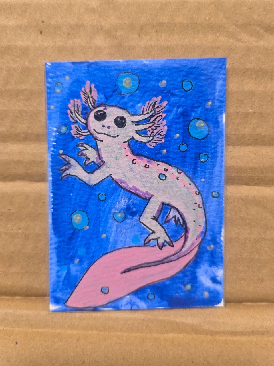 ACEO Original Art Painting 2.5×3.5 Inches