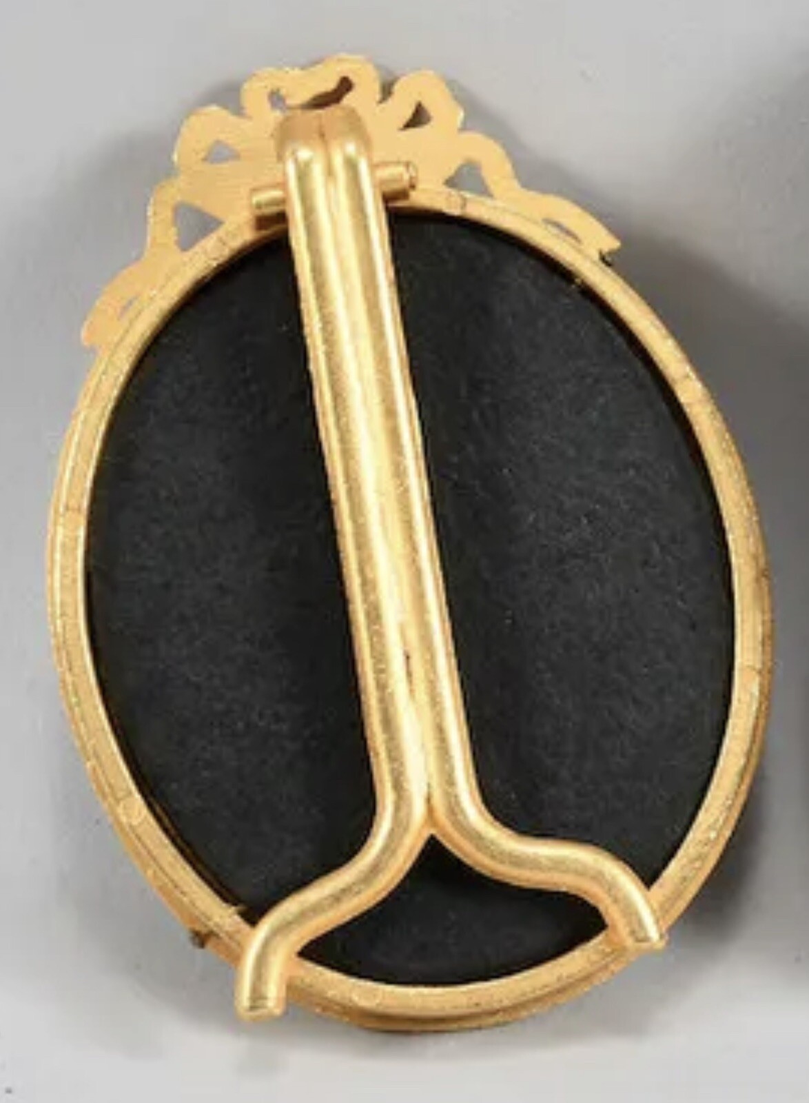 Miniature porcelain nicely framed