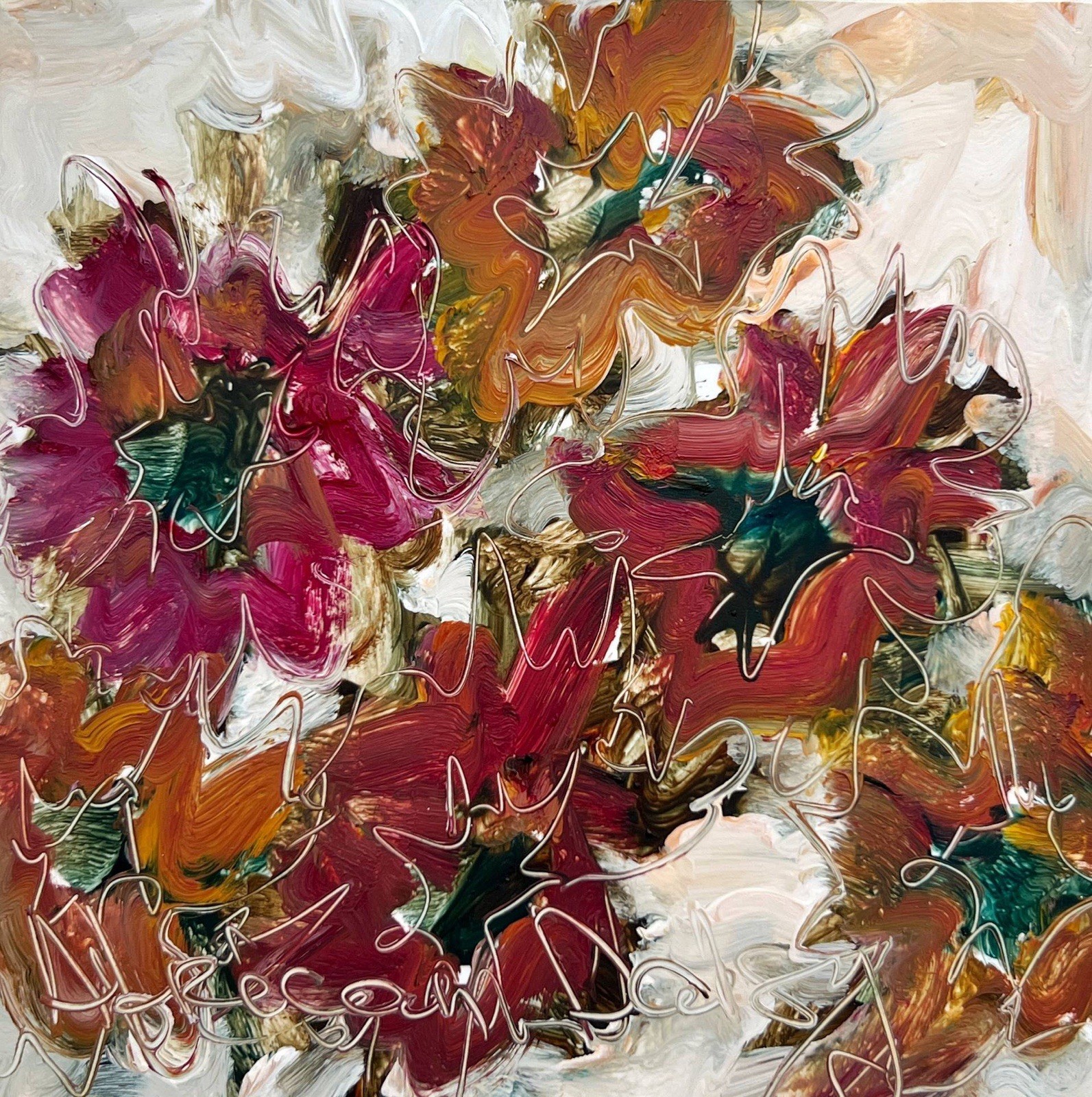 African Botanical Collection Native Flowers Plants – Set of 9 Original Paintings