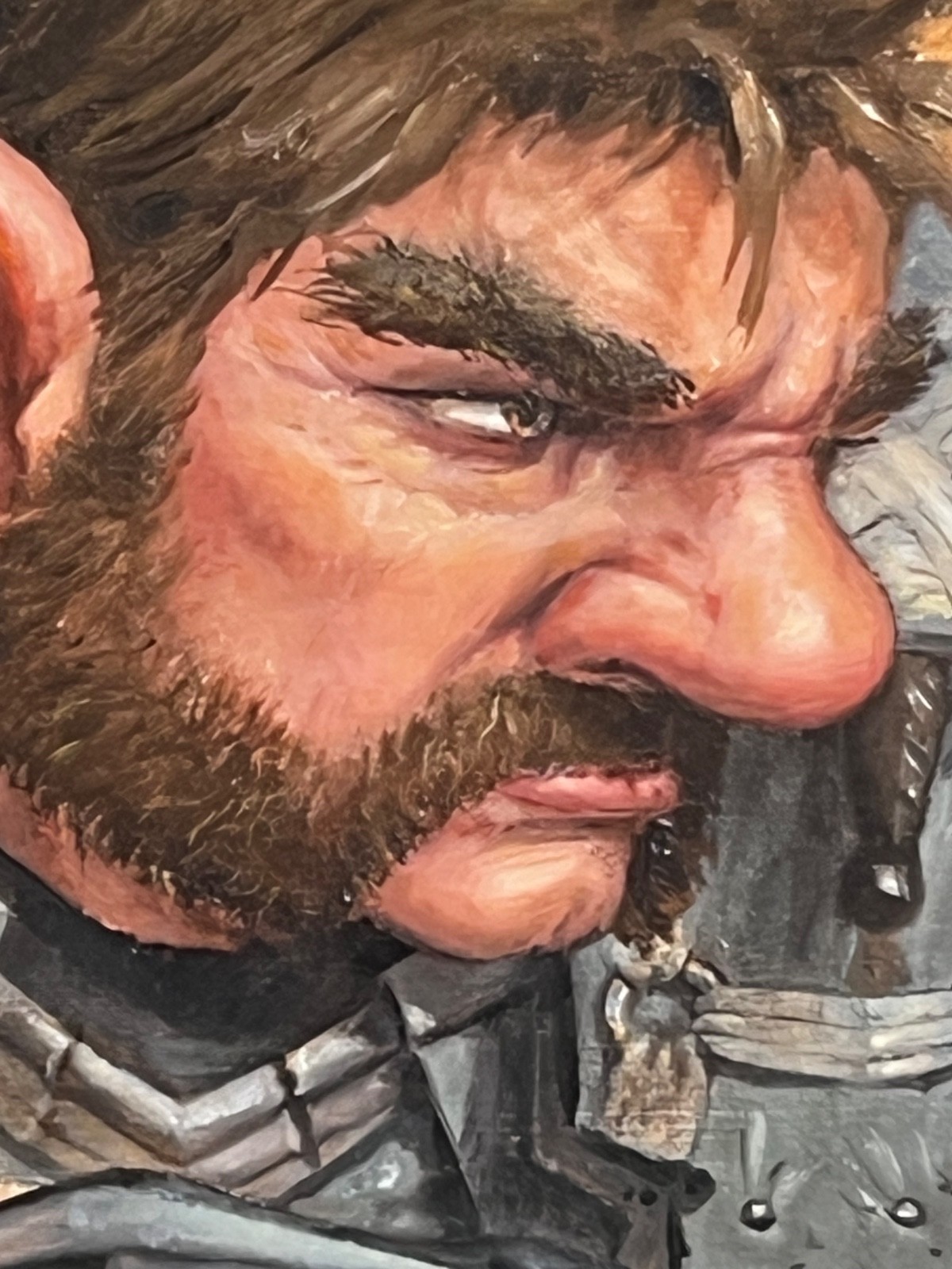 HTF Steven Belledin Original Oil Painting World Warcraft Gnome «Waldo the Decoy»