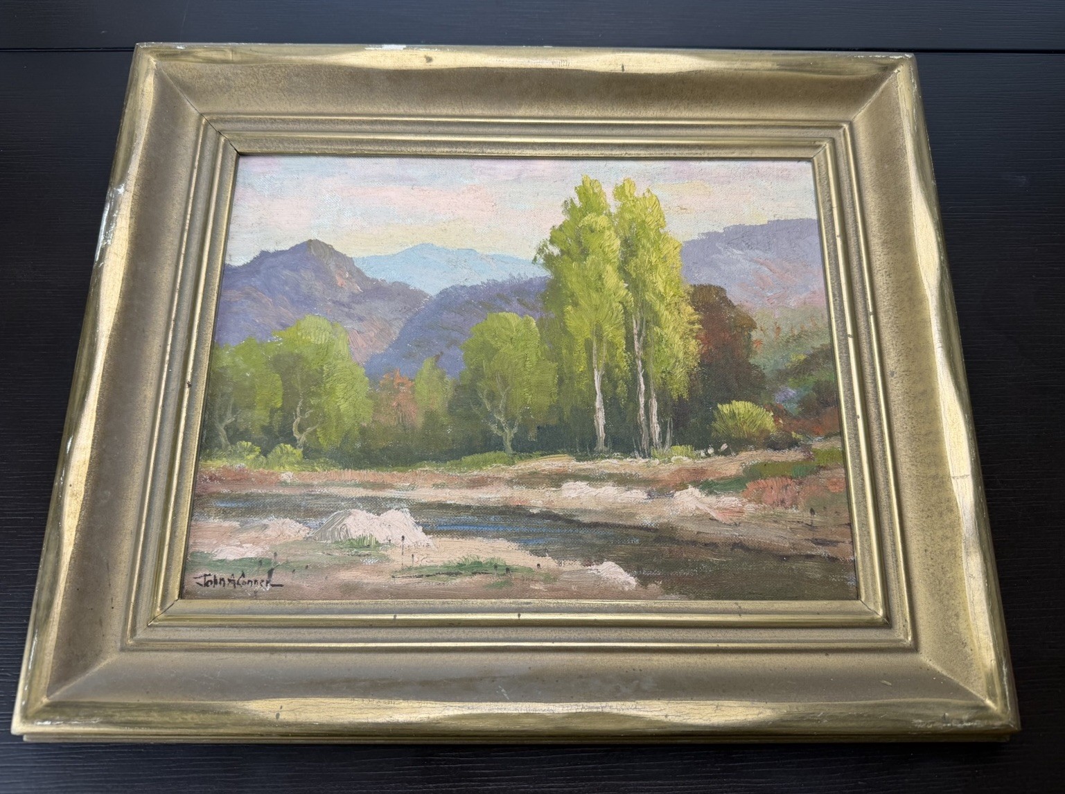 Plein Air California Painting Landscape John Anthony Conner Palm Springs 2