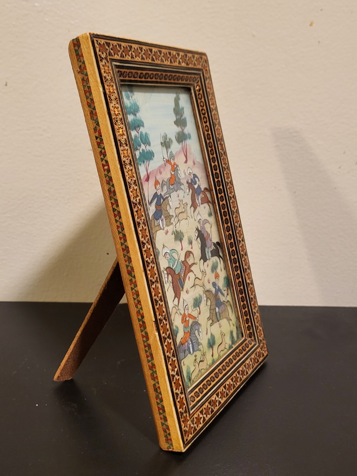 Persian Framed Late 19th Century