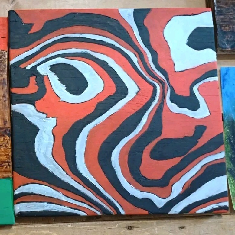 Wood-burned Art