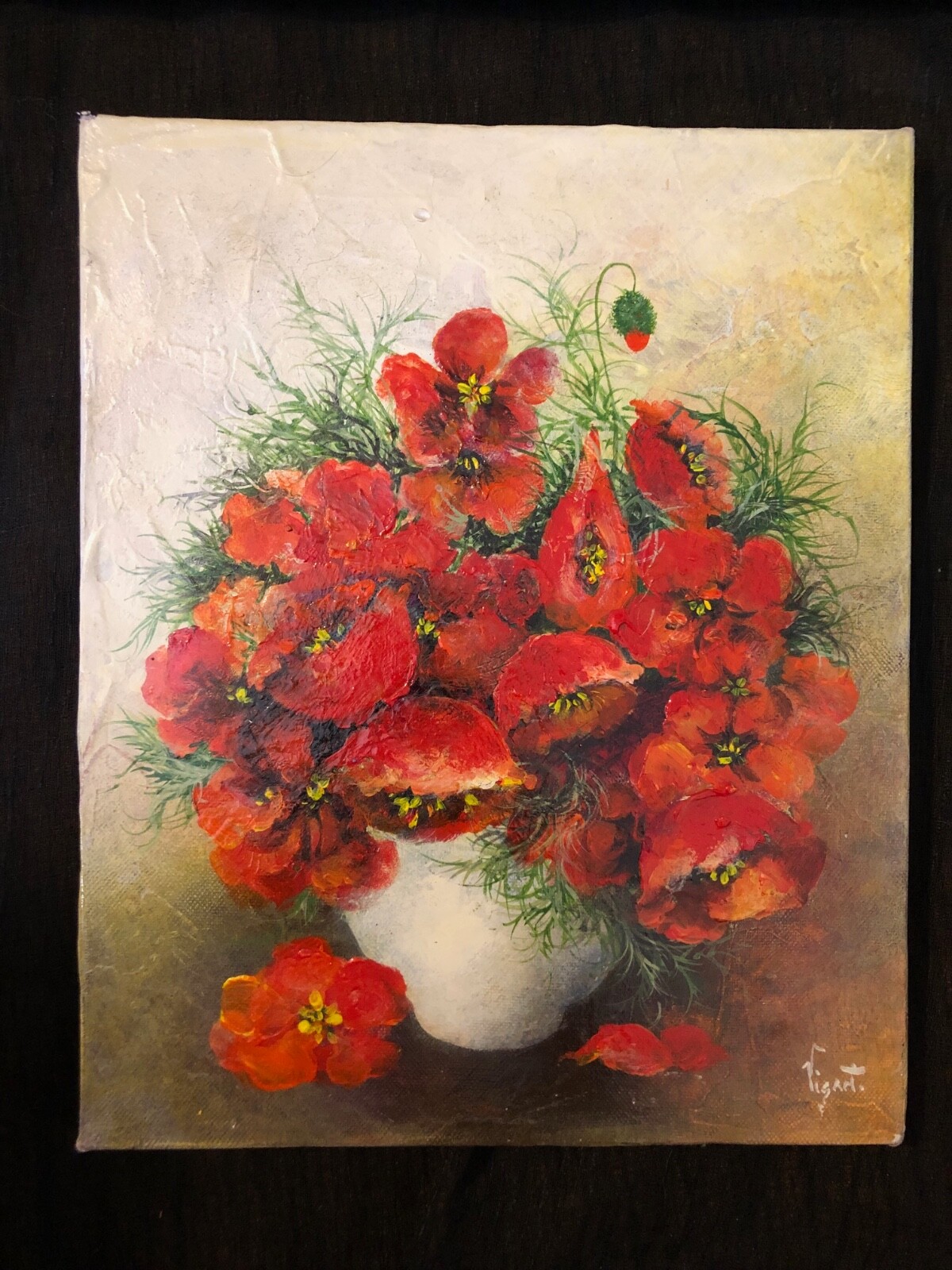 Painting. Oil on Canvas. By Viquat…..