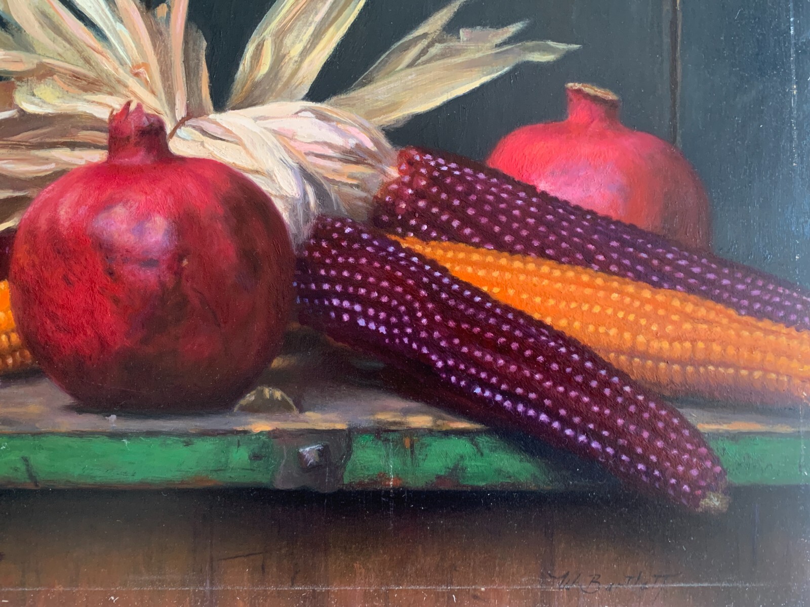 WILLIAM E BARTLETT B 1960 FINE ORIGINAL STILL LIFE PAINTING SIGNED
