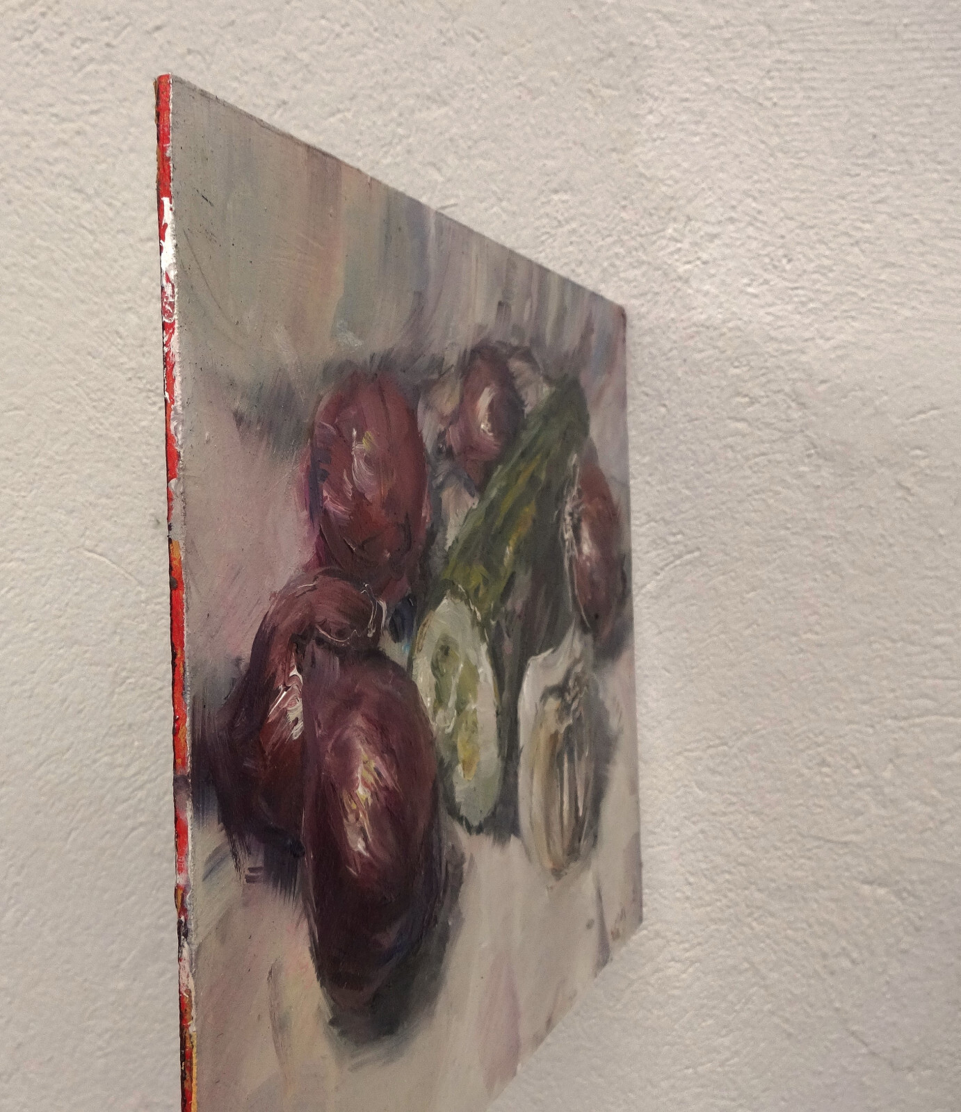 GERRY MILLER- “Still Life” Original. Unframed. Oil paint on board. 40x30cm.