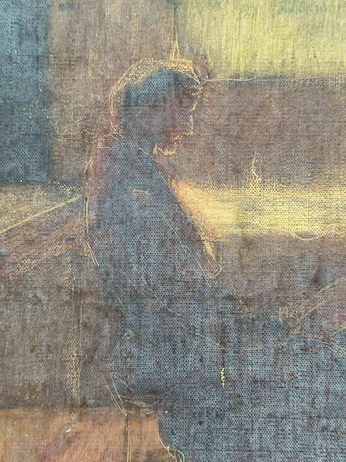 Edith Mann c.1910 American Impressionist oil painting New Hope PA woman artist