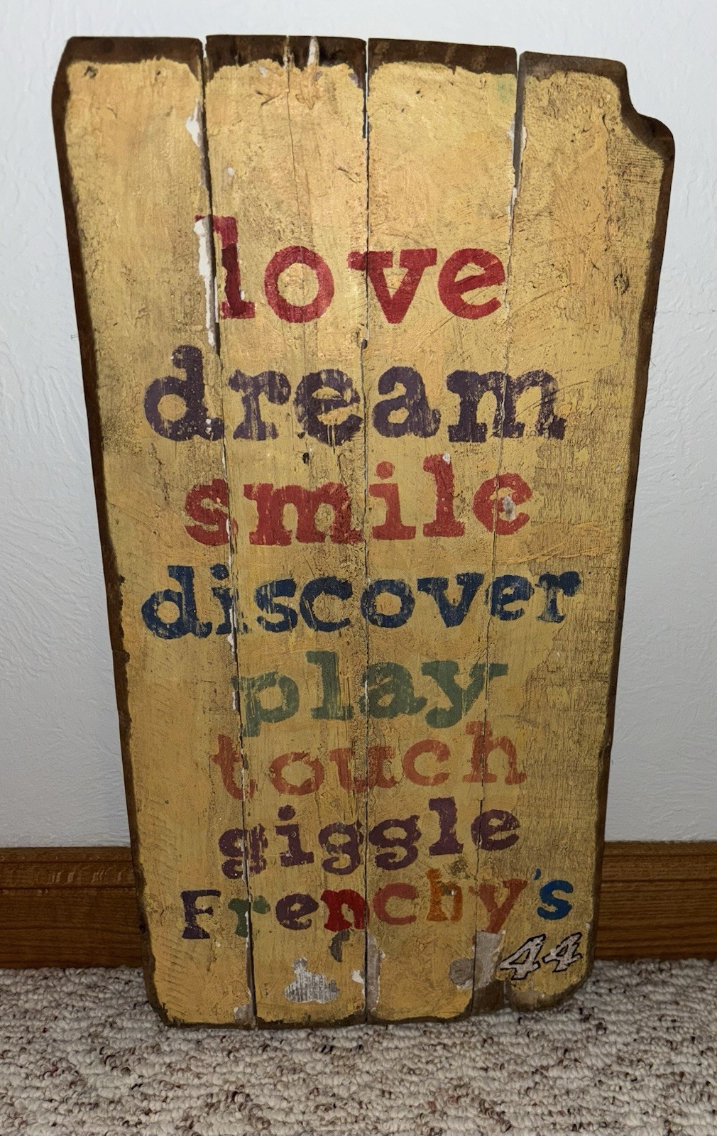Original Artwork From Frenchys 44 Roatan, Hondoras
