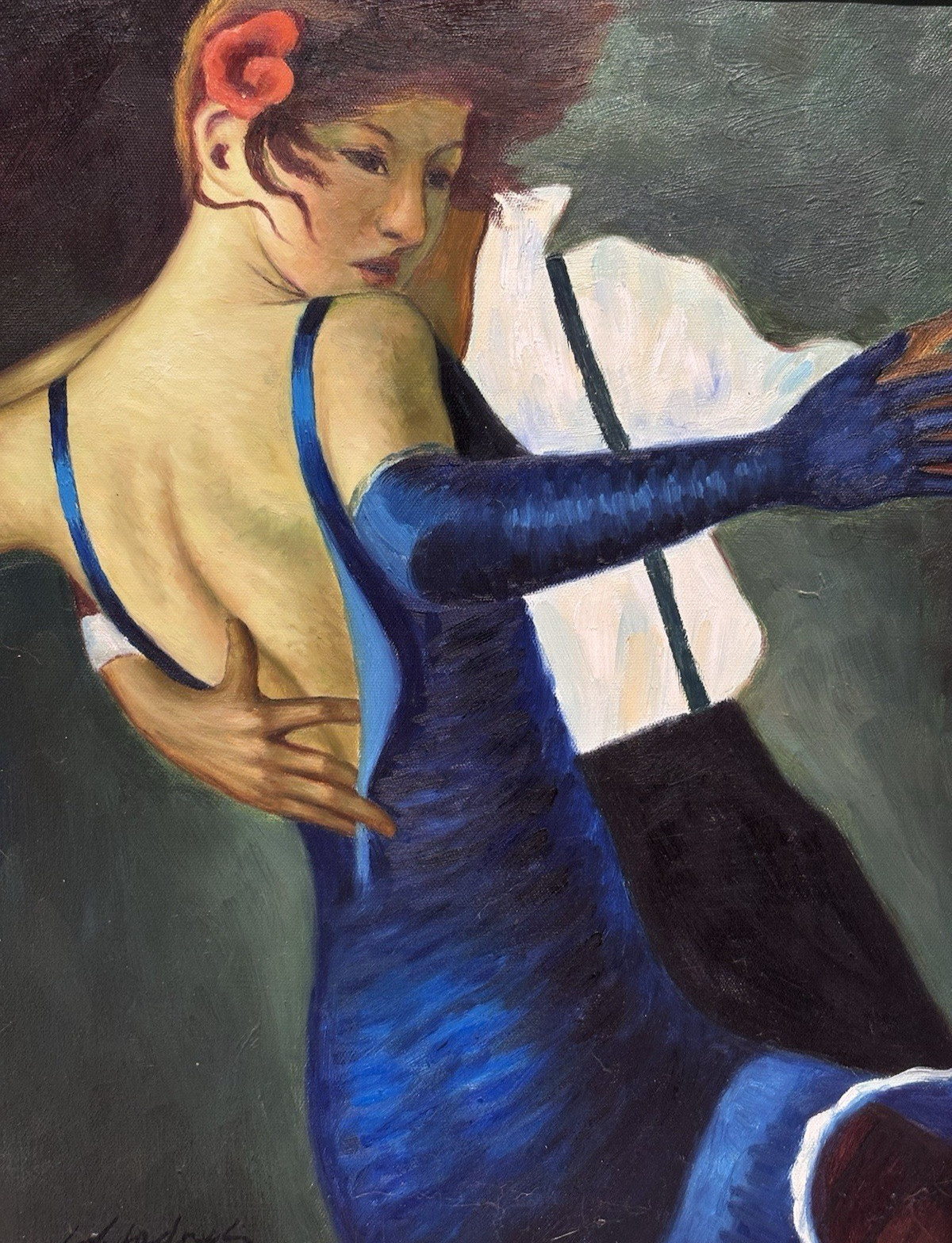 Framed Fine Art Reproduction Oil on Canvas, Andres after Brauer, Decor Gifts