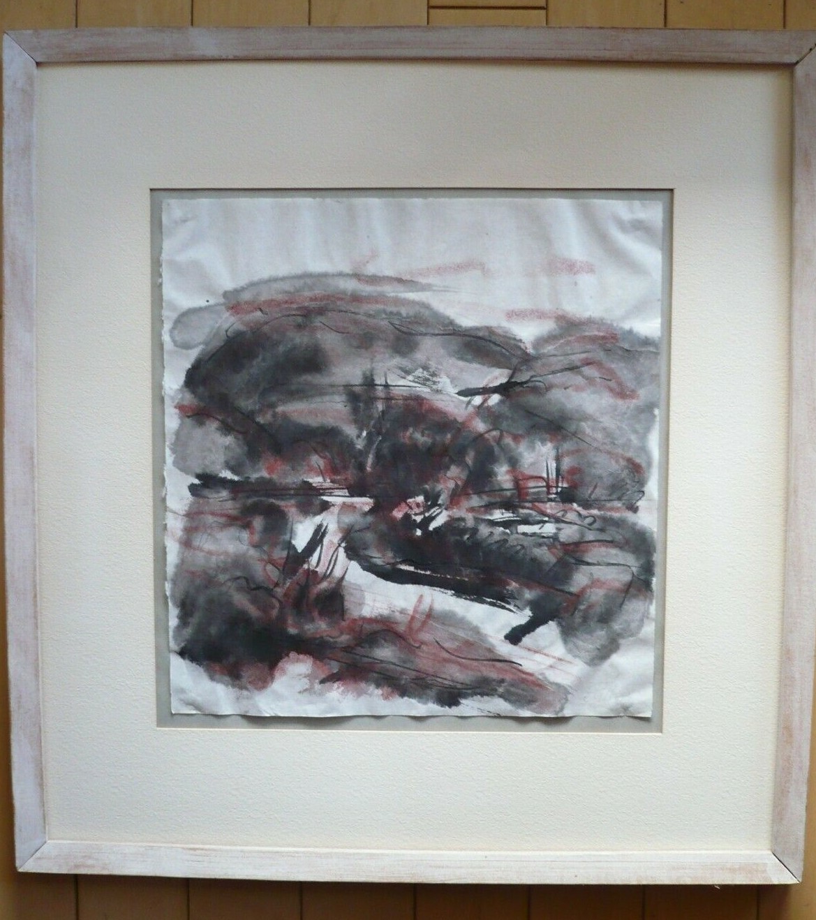 EUGENE PIZZUTO, LISTED Okanogan River MODERN ABSTRACT 60’s WASHINGTON WA Seattle