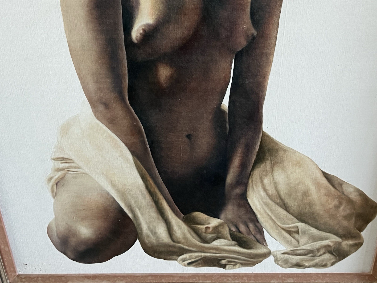 Popo & Ruby Lee Original Oil Painting “The First Light Of Morning” -36×46”