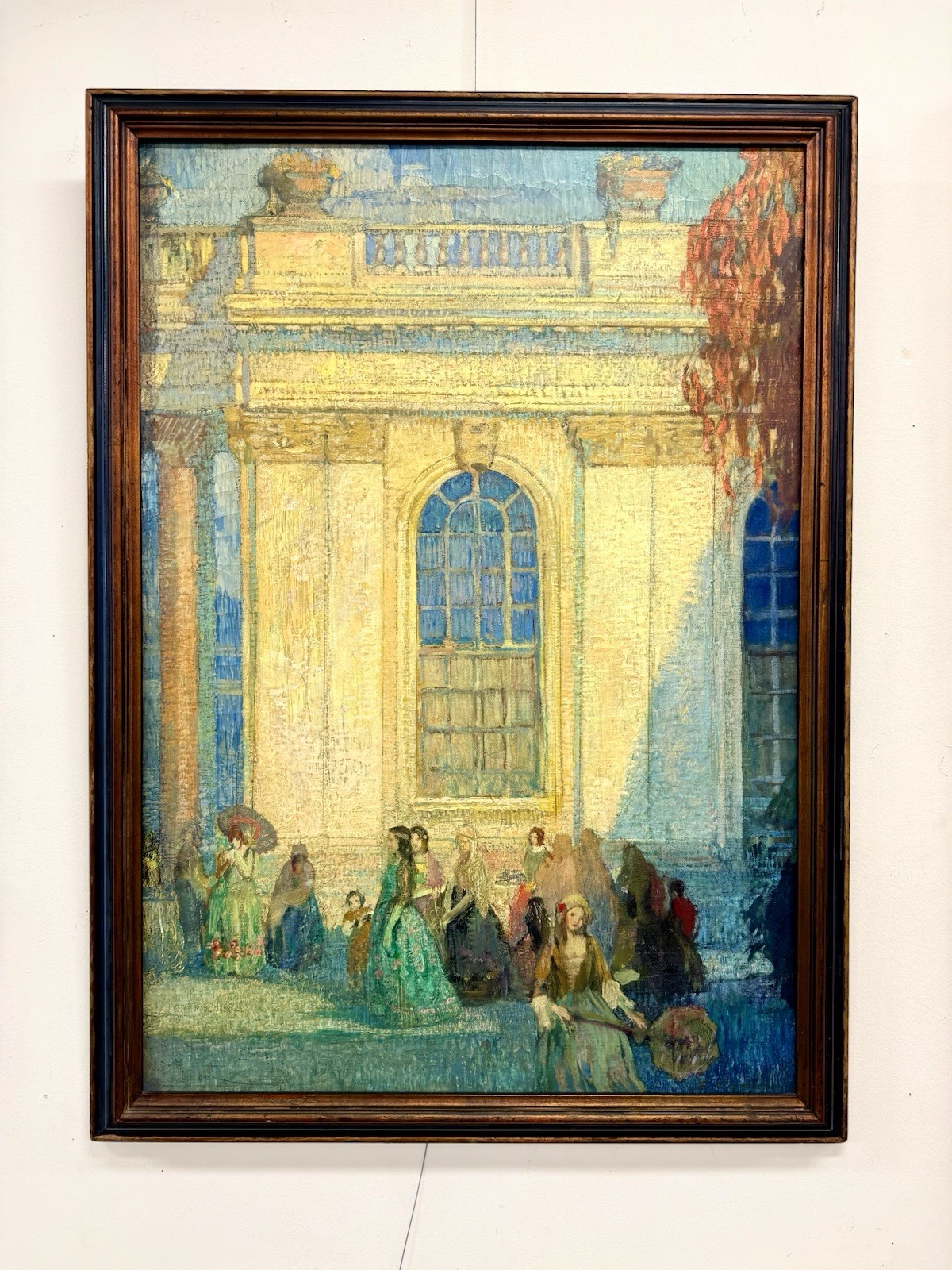 Stunning Signed Original Early 20th C European Oil Painting Post Impressionist